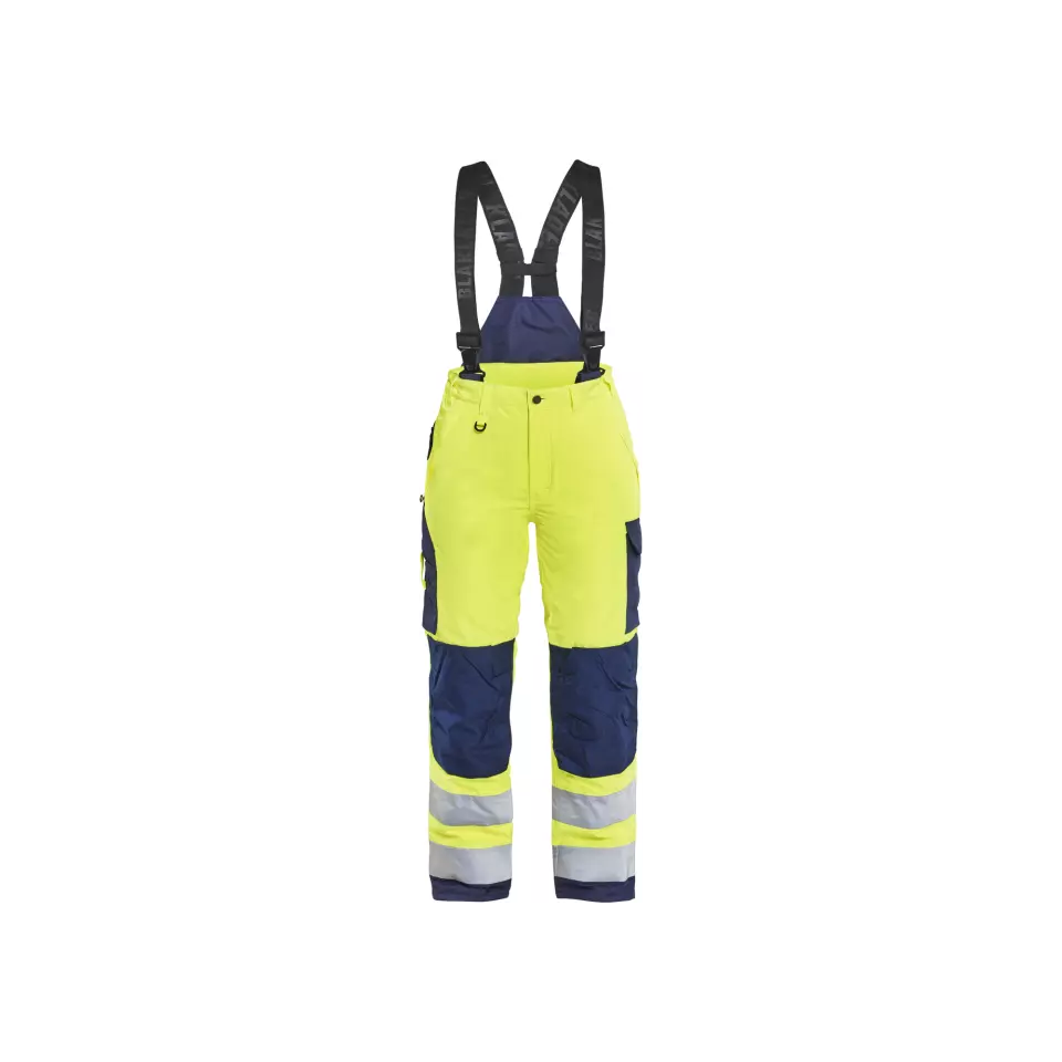 Blåkläder 788519773389, High Vis Damen Winter Arbeitshose, Gelb/Marineblau, image 1, gallery thumbnail