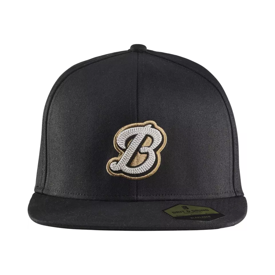 Blåkläder 923211499900, Flatbrim Cap, Black, image 1, gallery thumbnail