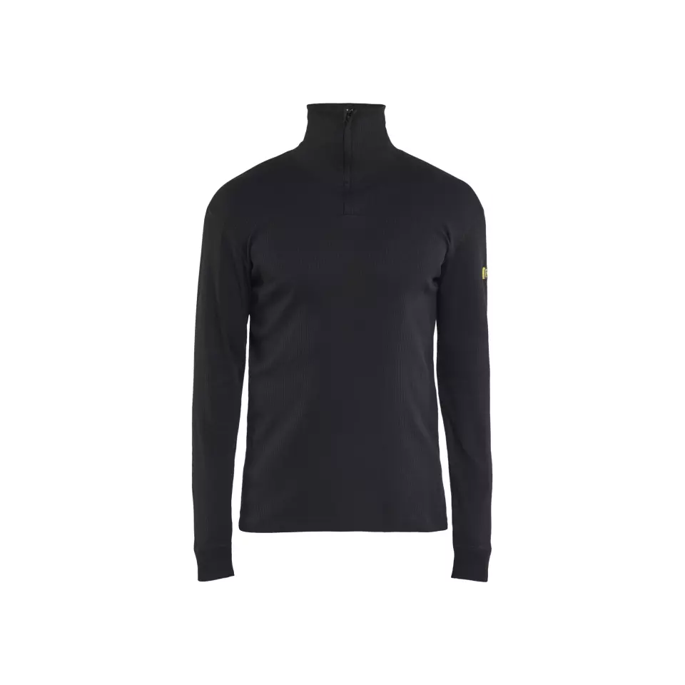 Blåkläder 489817649900, Flame Retardant Undershirt, Black, image 1, gallery thumbnail