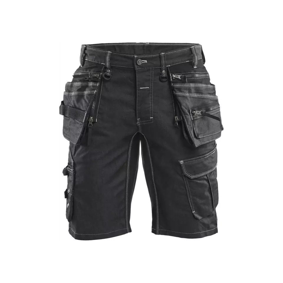 Blåkläder 199211419900, X1900 Stretch Handwerker Shorts, Schwarz, image 1, gallery thumbnail