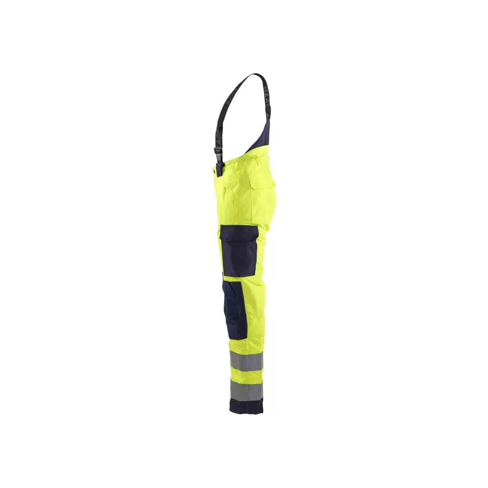 Blåkläder 788519773389, High Vis Damen Winter Arbeitshose, Gelb/Marineblau, image 5, gallery thumbnail