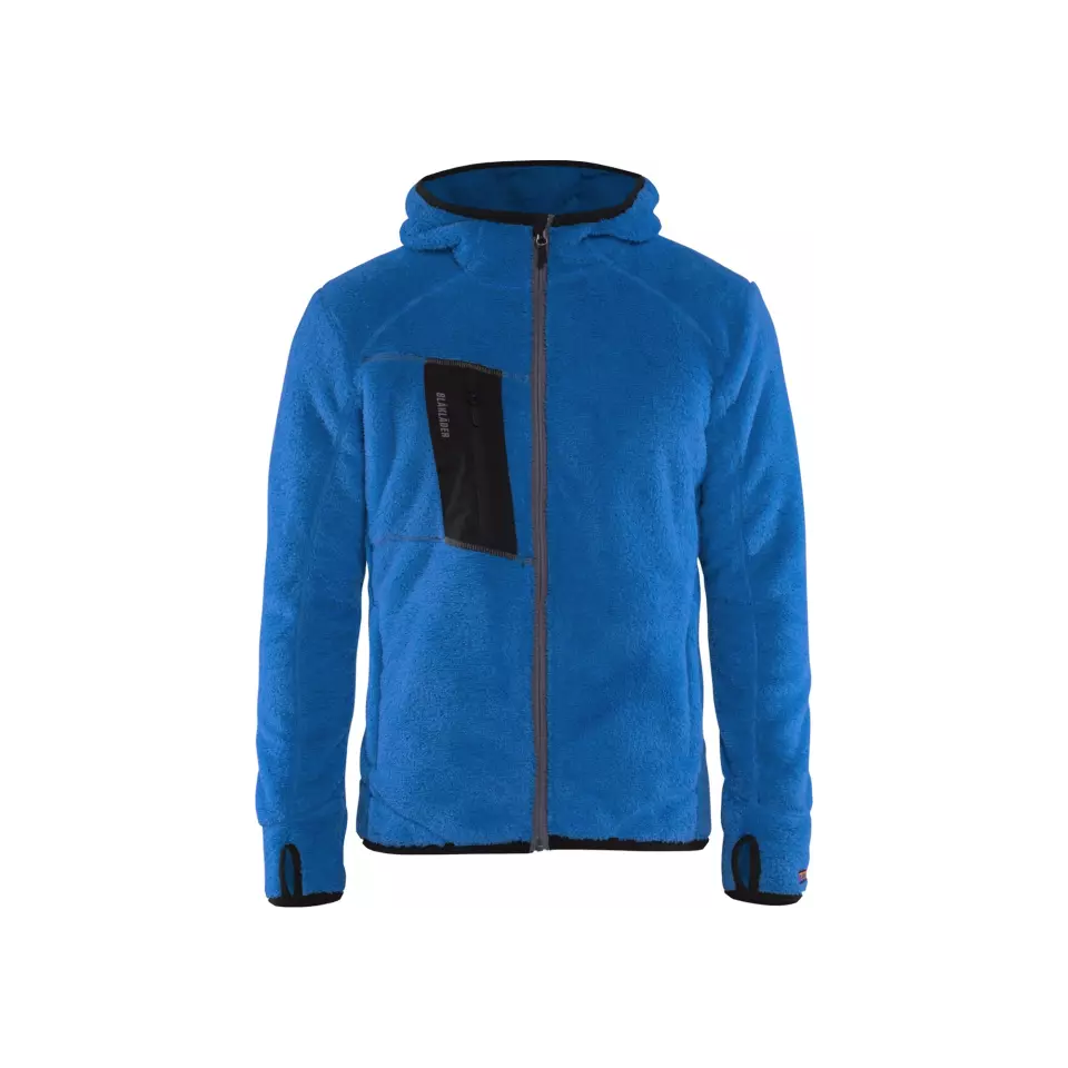 Blåkläder 486325028000, Fiber Fleece Jacket, Ocean Blue, image 1, gallery thumbnail