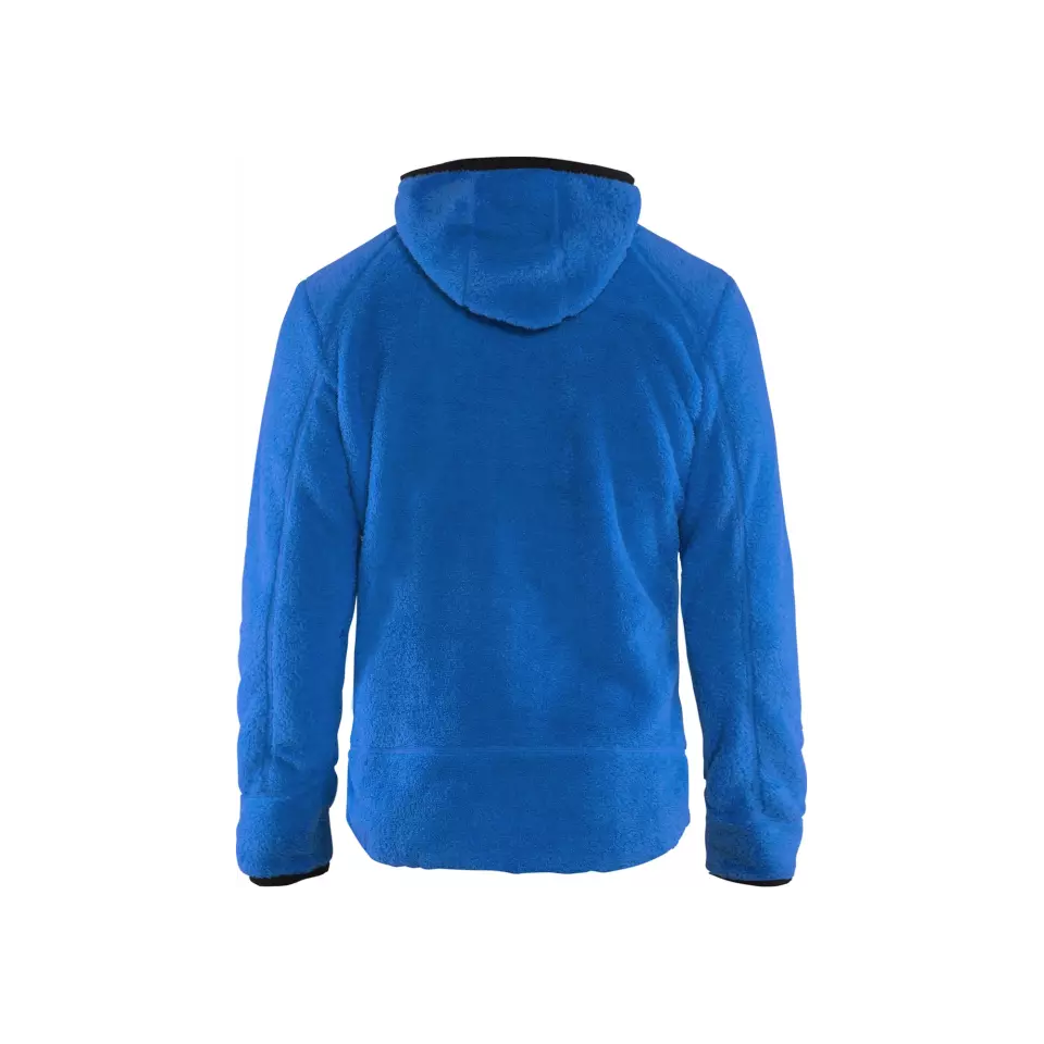 Blåkläder 486325028000, Fiber Fleece Jacket, Ocean Blue, image 3, gallery thumbnail