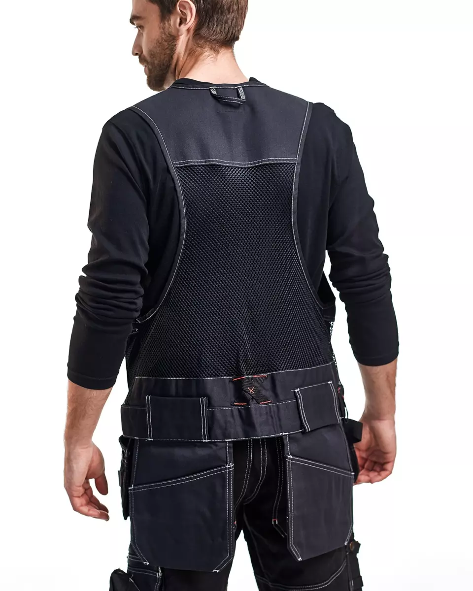 Blåkläder 310013809900, Handwerker Weste, Schwarz, image 6, gallery thumbnail