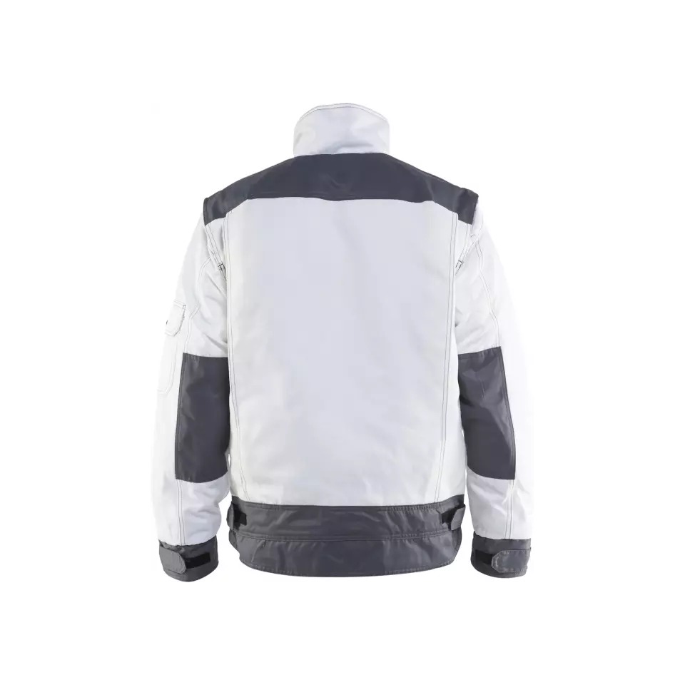 Blåkläder 486519001094, Painter Jacket, White/Grey, image 2, gallery thumbnail