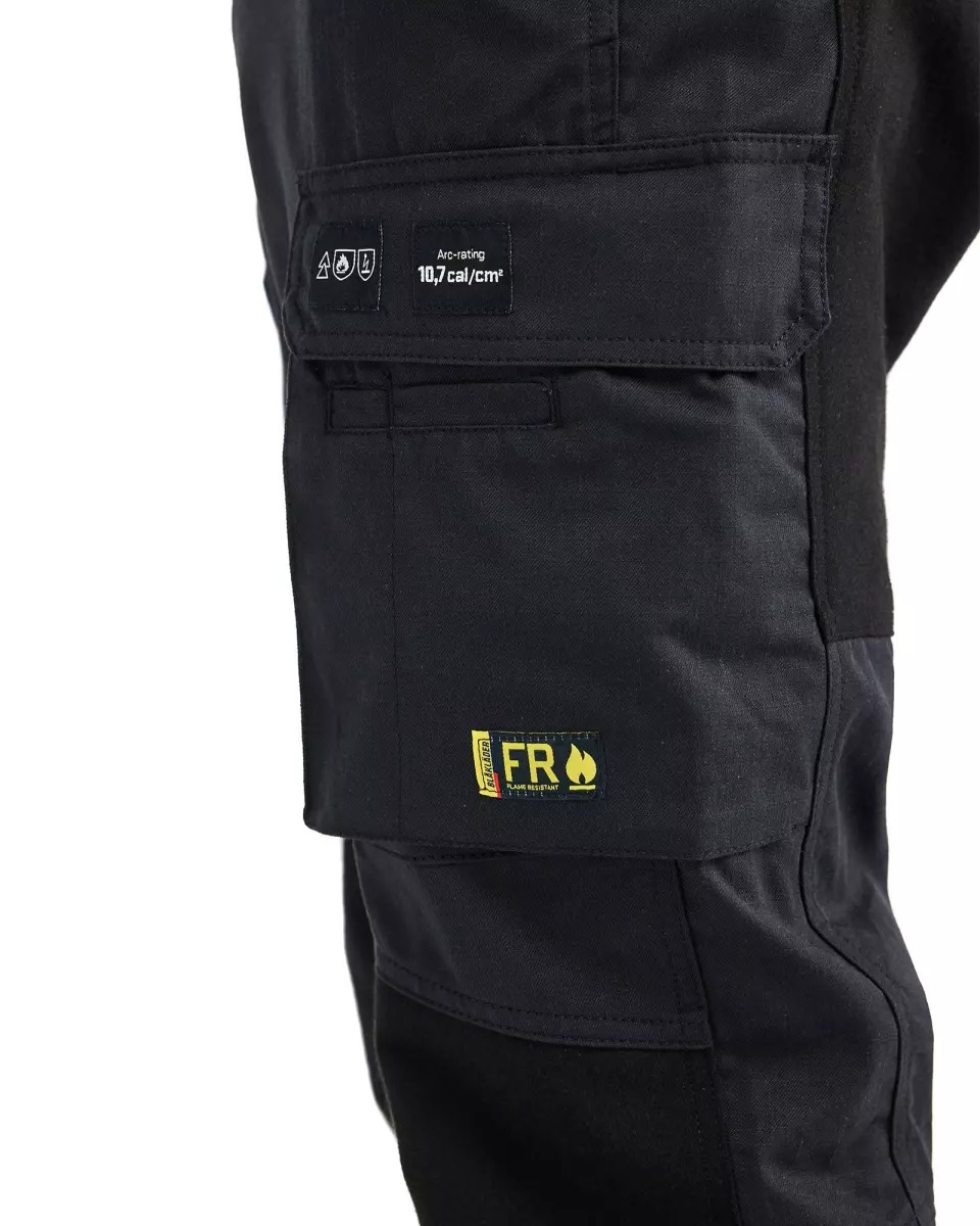 Blåkläder 148615129900, Stretch Flammschutz Arbeitshose, Schwarz, image 6, gallery thumbnail