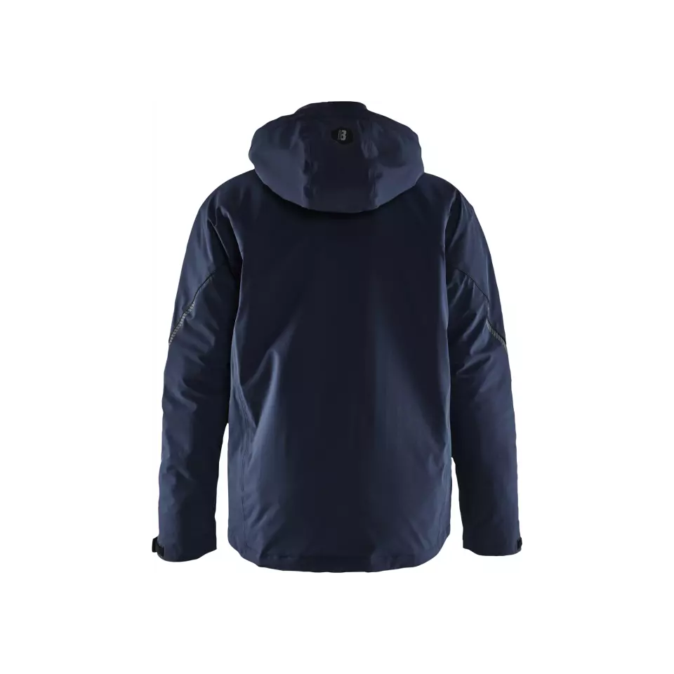 Blåkläder 448419178699, Stretch Gefütterte Leichte Winterjacke, Dunkel Marineblau/Schwarz, image 3, gallery thumbnail