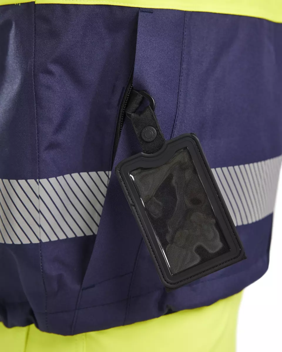 Blåkläder 443519873389, High Vis Shell Jacke, Gelb/Marineblau, image 10, gallery thumbnail