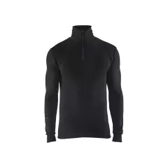 Blåkläder 489117059900, Warm Base Layer Shirt, Black