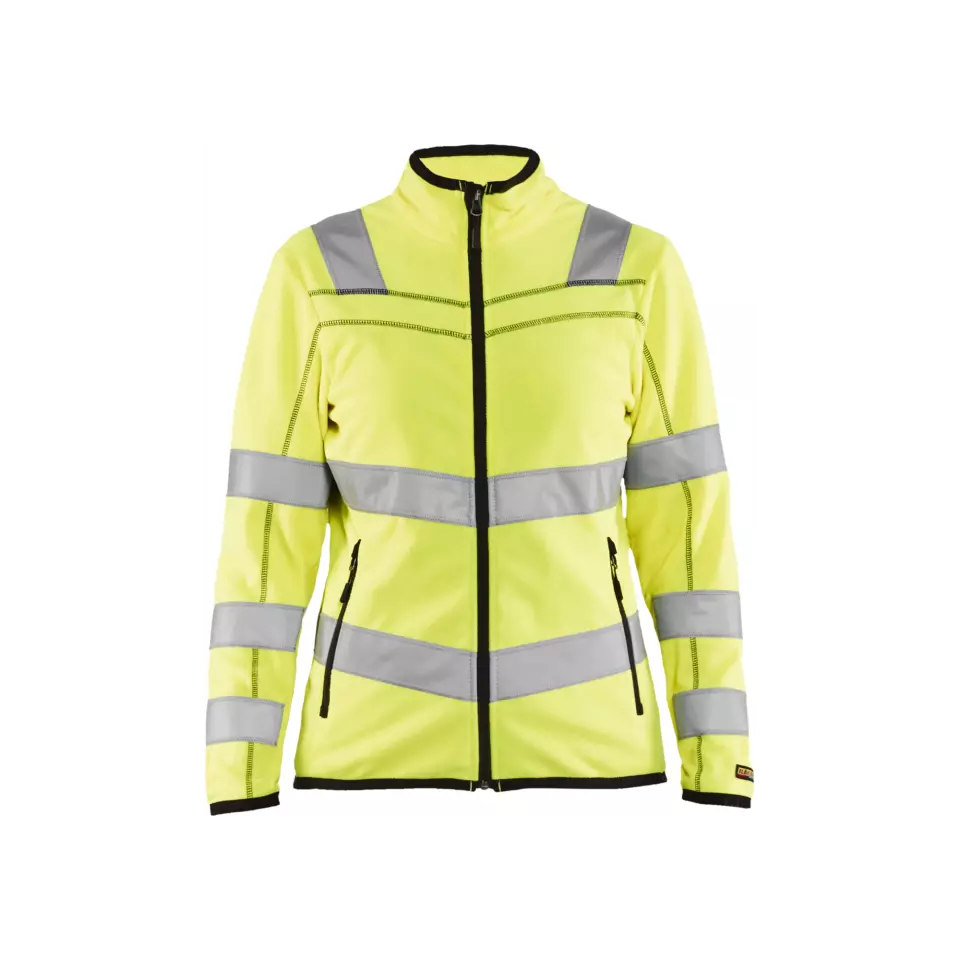 Blåkläder 496610103300, High Vis Ladies' Microfleece Jacket, Yellow, image 1, gallery thumbnail
