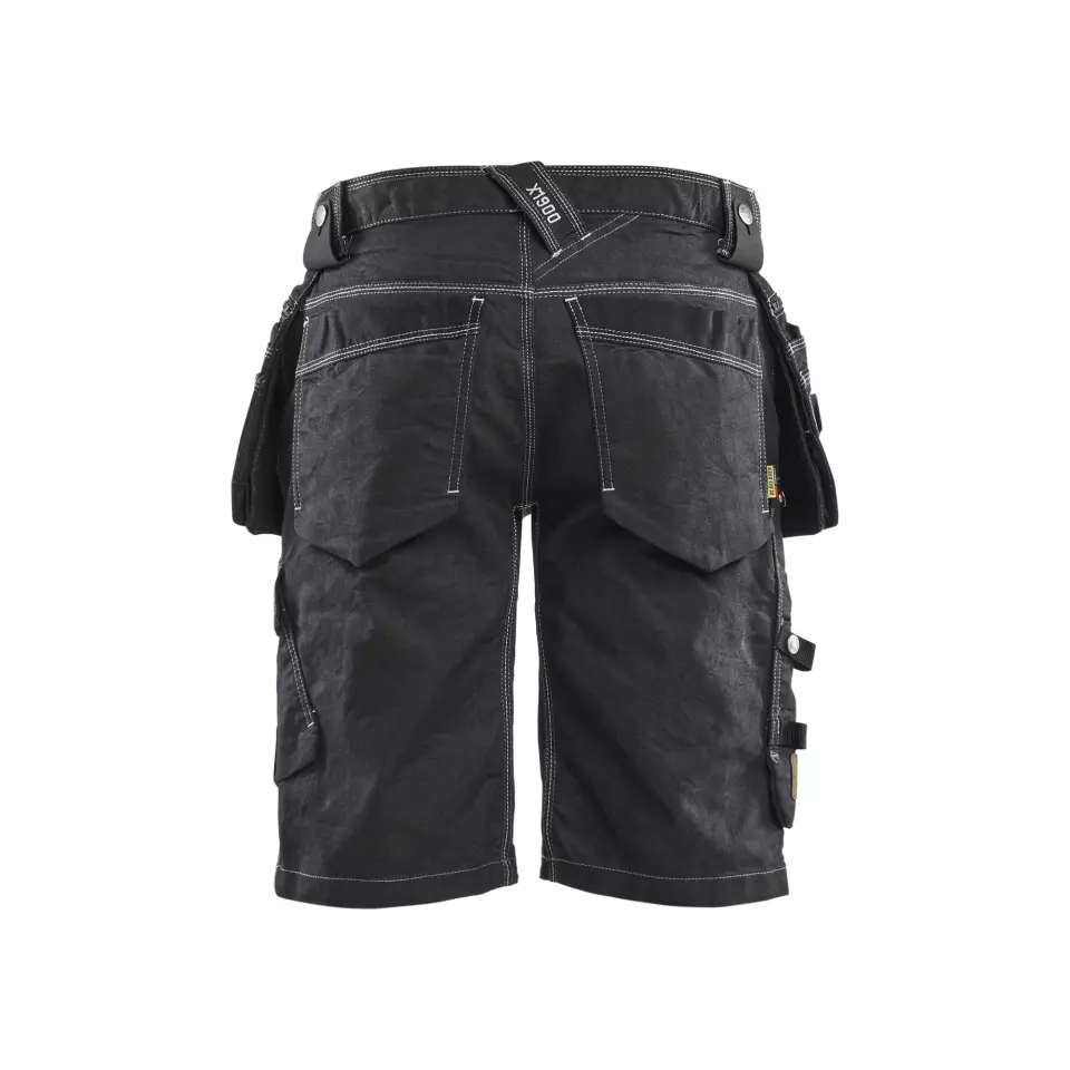 Blåkläder 199211419900, X1900 Stretch Handwerker Shorts, Schwarz, image 3, gallery thumbnail