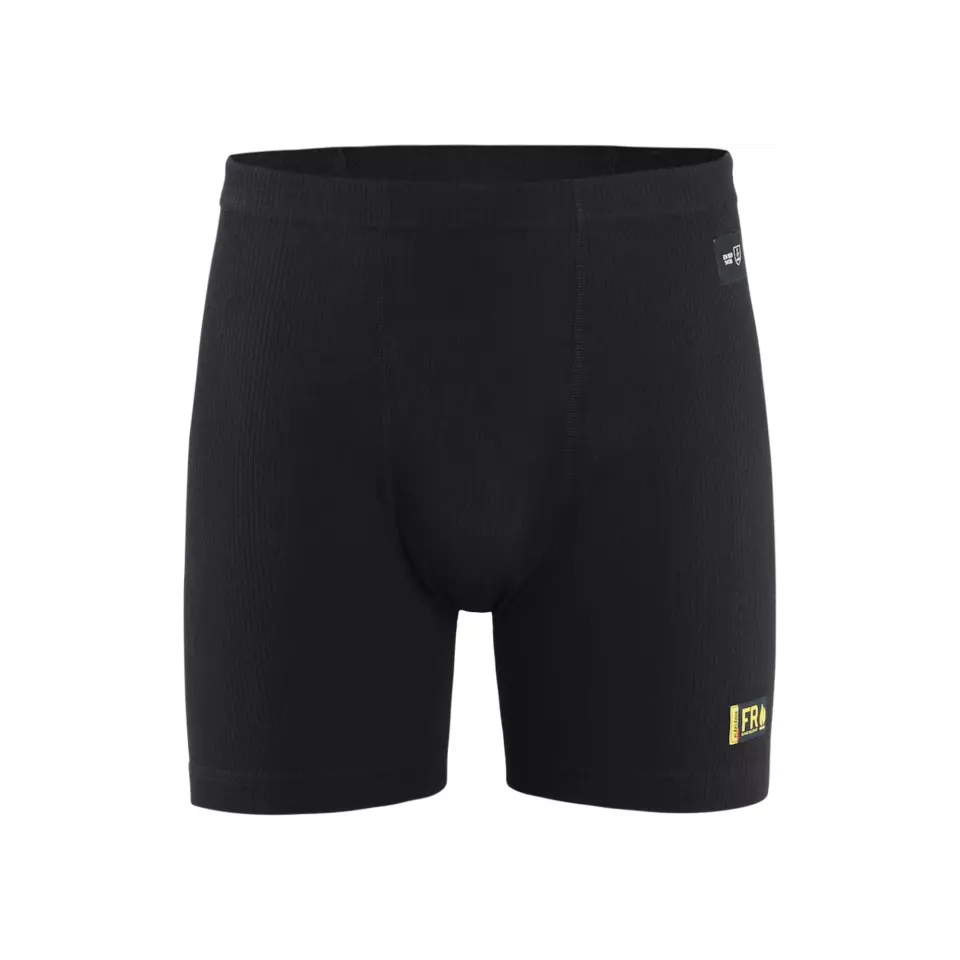 Blåkläder 182817649900, Flame Resistant Boxer Shorts, Black, image 1, gallery thumbnail
