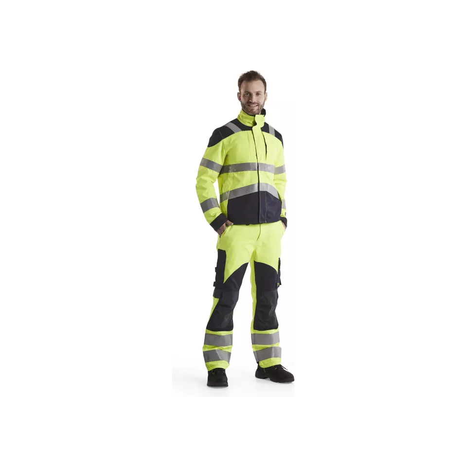 Blåkläder 158815123389, Multinorm Arbeitshose, Gelb/Marineblau, image 2, gallery thumbnail