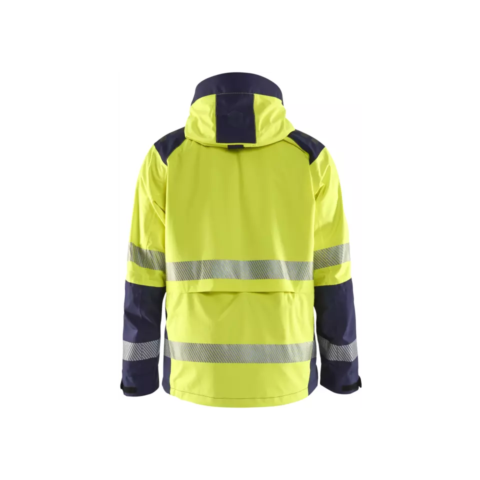 Blåkläder 443519873389, High Vis Shell Jacke, Gelb/Marineblau, image 3, gallery thumbnail
