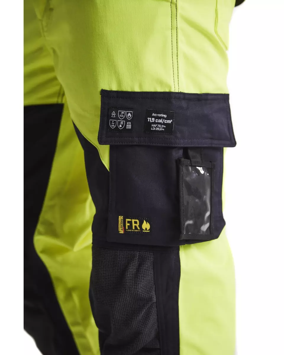 Blåkläder 158815123389, Multinorm Arbeitshose, Gelb/Marineblau, image 5, gallery thumbnail
