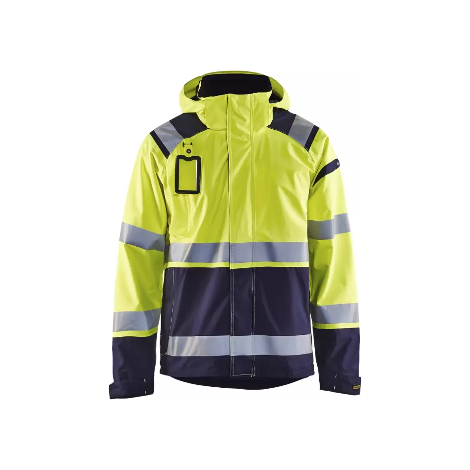 Blåkläder 498719873389, High Vis Shell Jacke, Gelb/Marineblau, image 1, gallery thumbnail