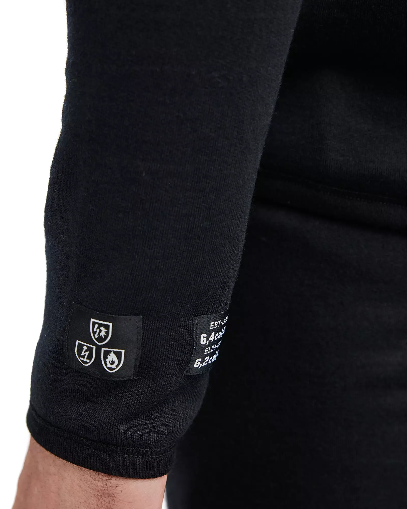 Blåkläder 479310779900, Flame Retardant Wool Sweater, Black, image 5