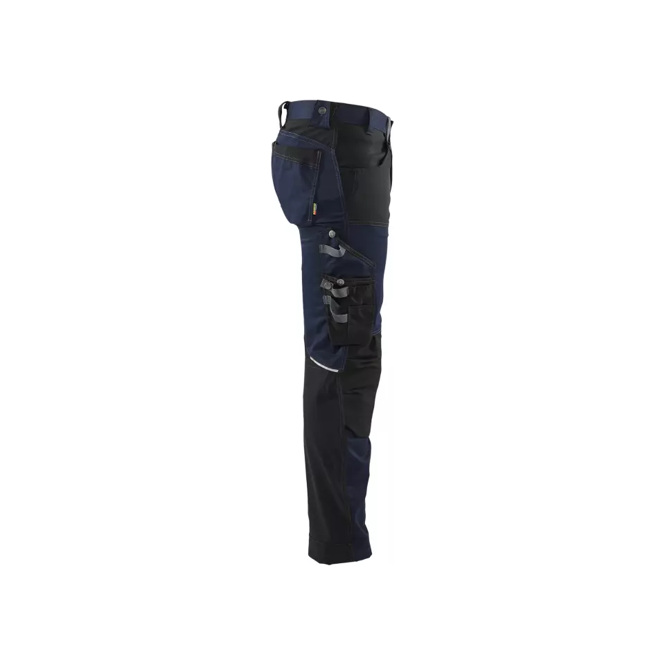 Blåkläder 179918608699, Stretch-arbetsbyxor, mörkblå/svart, image 4, gallery thumbnail
