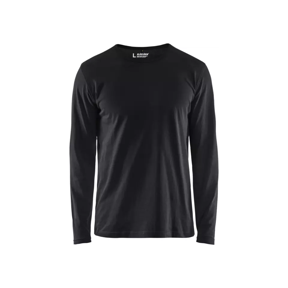Blåkläder 350010429900, Långärmad t-shirt, svart, image 1, gallery thumbnail