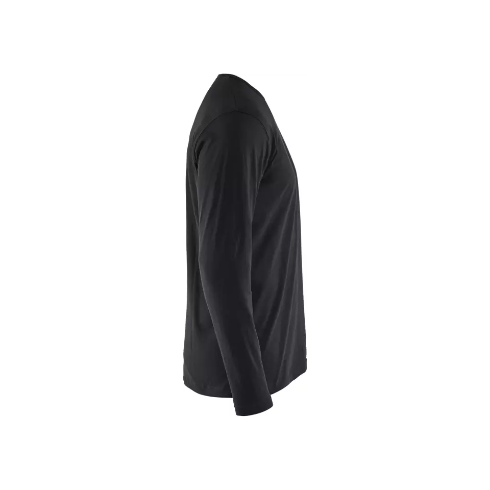 Blåkläder 350010429900, Långärmad t-shirt, svart, image 4, gallery thumbnail