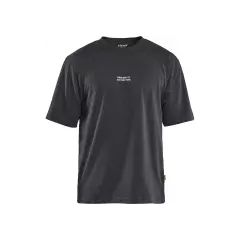  942710259991, Blåkläder Snake Loose Fit t-shirt, svart/melerad