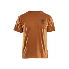  942010424000, Blåkläder T-shirt Grit Flag, rost