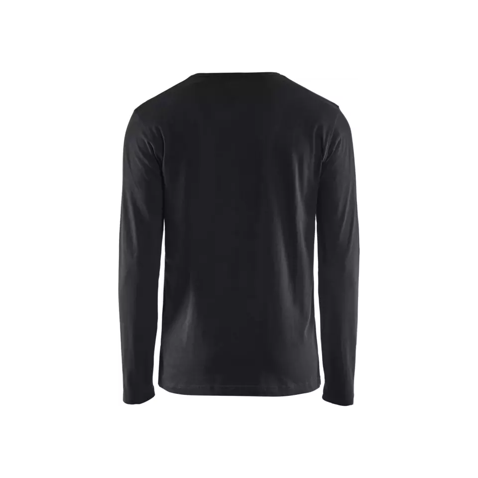 Blåkläder 350010429900, Långärmad t-shirt, svart, image 3, gallery thumbnail