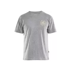  941910439000, Blåkläder Beach Club t-shirt, grå/melerad