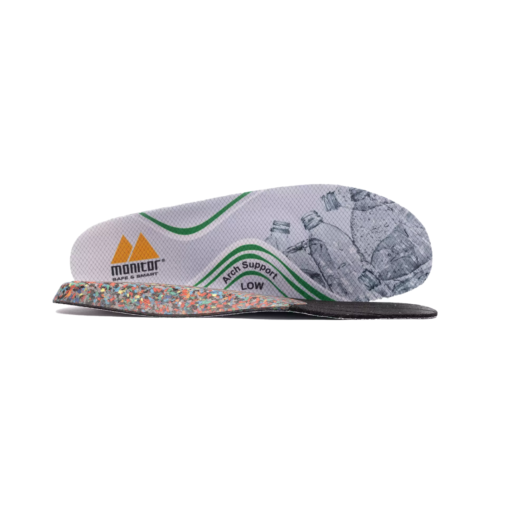 Monitor 1000288307, Arch Support Low Insole, Green, image 1