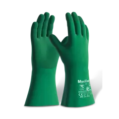  1000441307, ATG MaxiChem Cut Tritech handskar, gröna