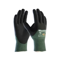  1000320301, ATG MaxiCut Oil 3B 3/4 handskar, Mörkgrön