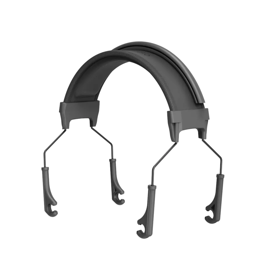 Guardio 1001650001, Freebird Headband for Hearing Protection, Black, image 3, gallery thumbnail
