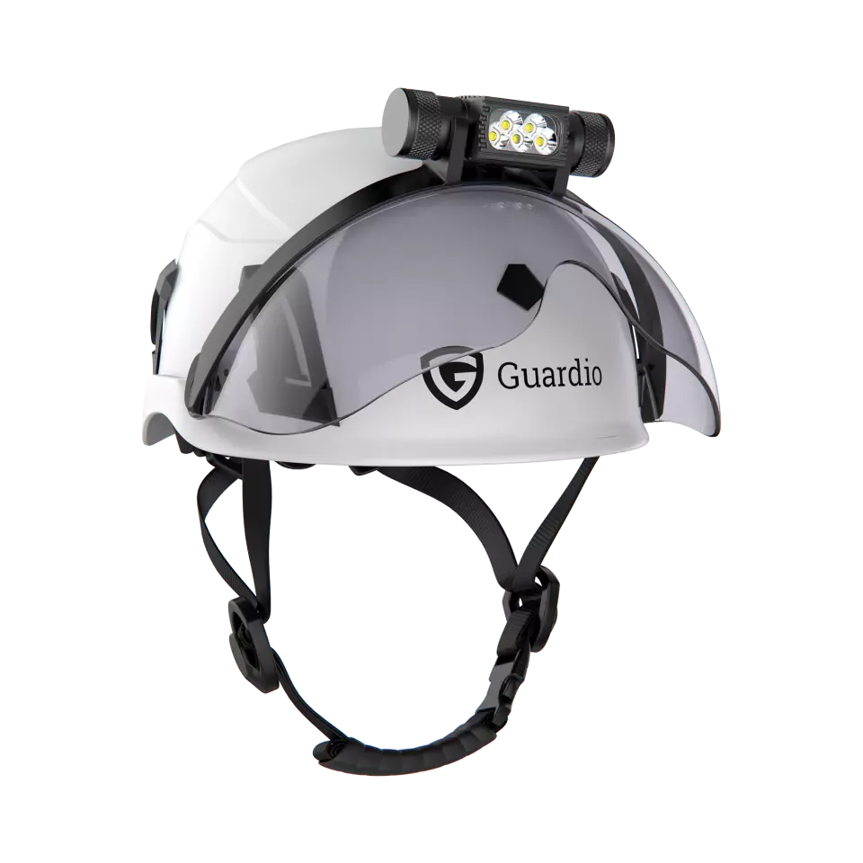 Guardio 1001656001, VisorFlex LED Headlamp, Black, image 2, gallery thumbnail