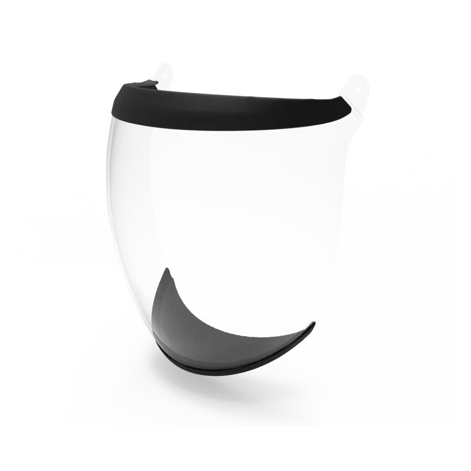 Guardio 1001702103, Theia Full-Face Visor, Transparent, image 1, gallery thumbnail
