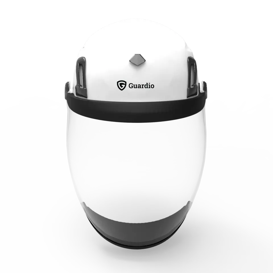 Guardio 1001702103, Theia Full-Face Visor, Transparent, image 3, gallery thumbnail