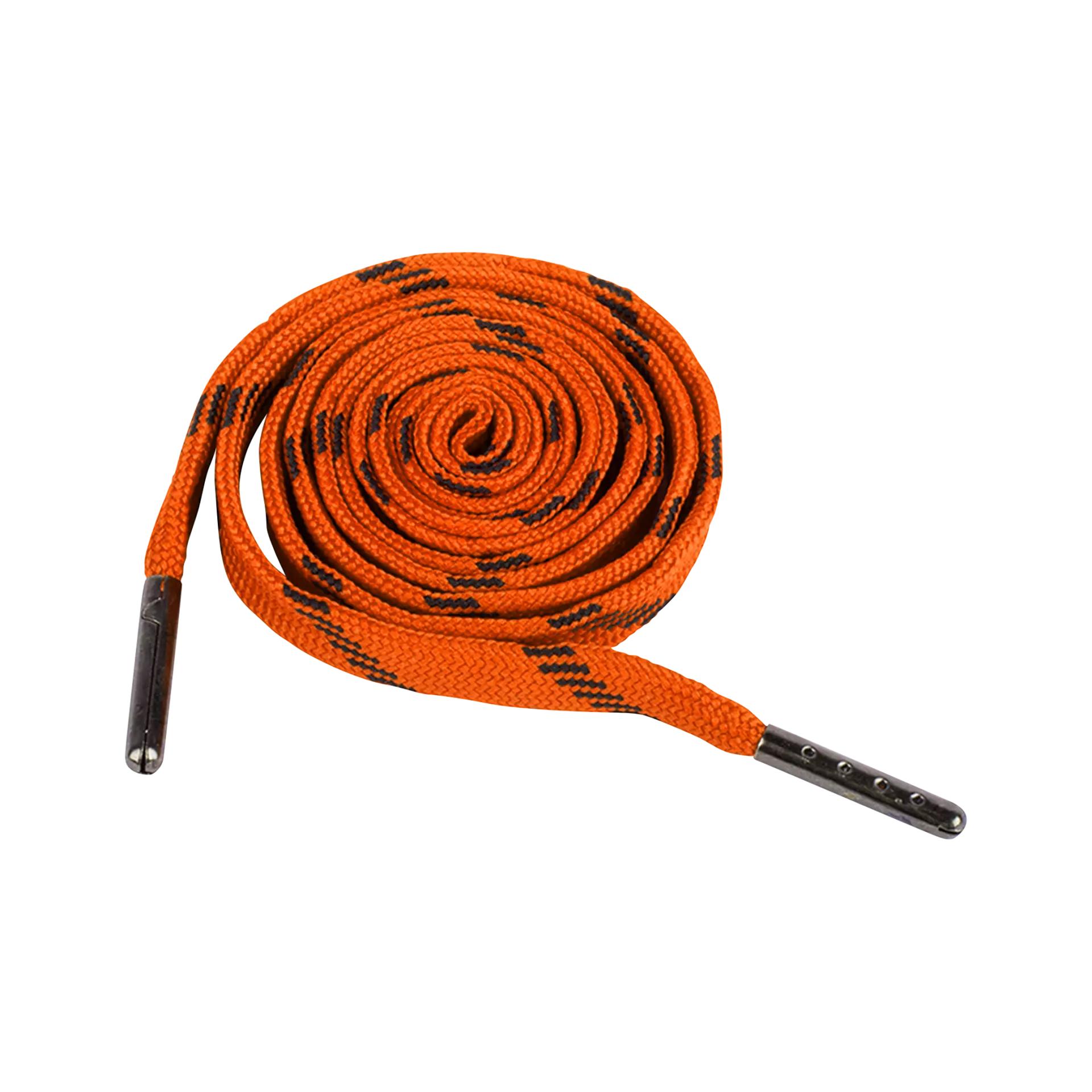 South West 1000955806, Flat Shoelaces, Orange/Black, image 1