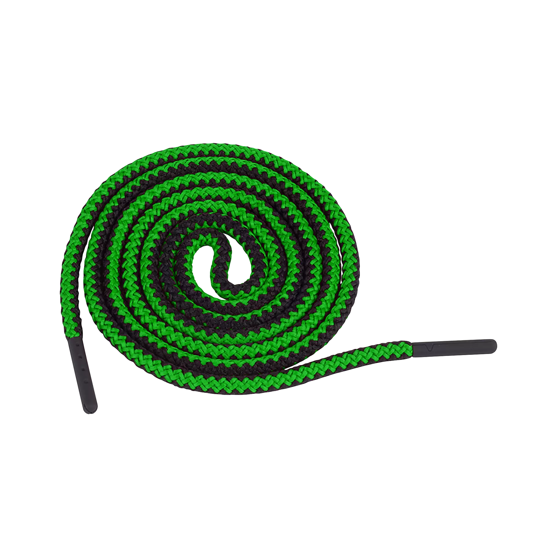 South West 1000956307, String Round Shoelaces, Green/Black, image 1