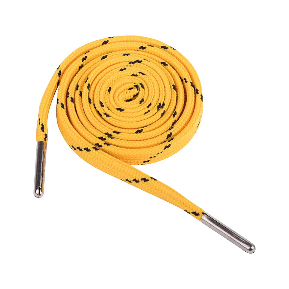South West 1000955979, Flat Shoelaces, Yellow/Navy, image 1, gallery thumbnail
