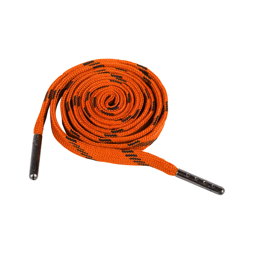 South West 1000955806, Flat Shoelaces, Orange/Black, image 1, gallery thumbnail