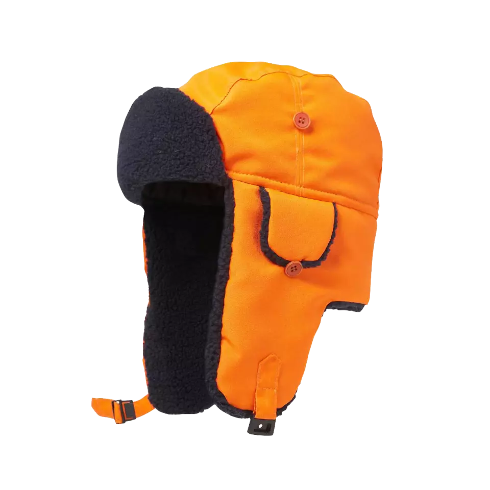 Top Swede 1001338811, M302 Scooter Hat -lakki, fluoresoiva oranssi/musta, image 1, gallery thumbnail