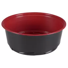 Abena 1000002978, Towerpac Round Black/Red PP 250ml