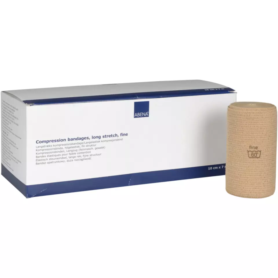 Abena 221021, Compression Bandage Fine Long 10cmx7m, image 1, gallery thumbnail
