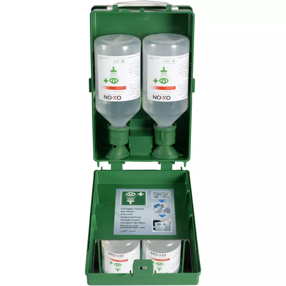 OX-ON 91197, Eyewash station w/ 2 x 500 ml bott, image 1