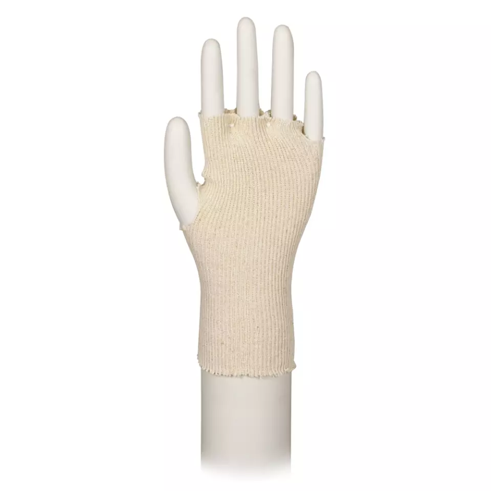 Abena 4366, Fingerless Cotton Glove One Size, image 1, gallery thumbnail