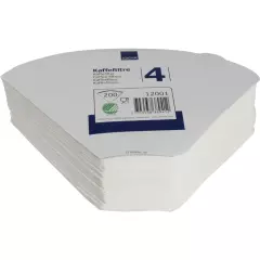 Abena 12001, Coffee Filter White 1x4