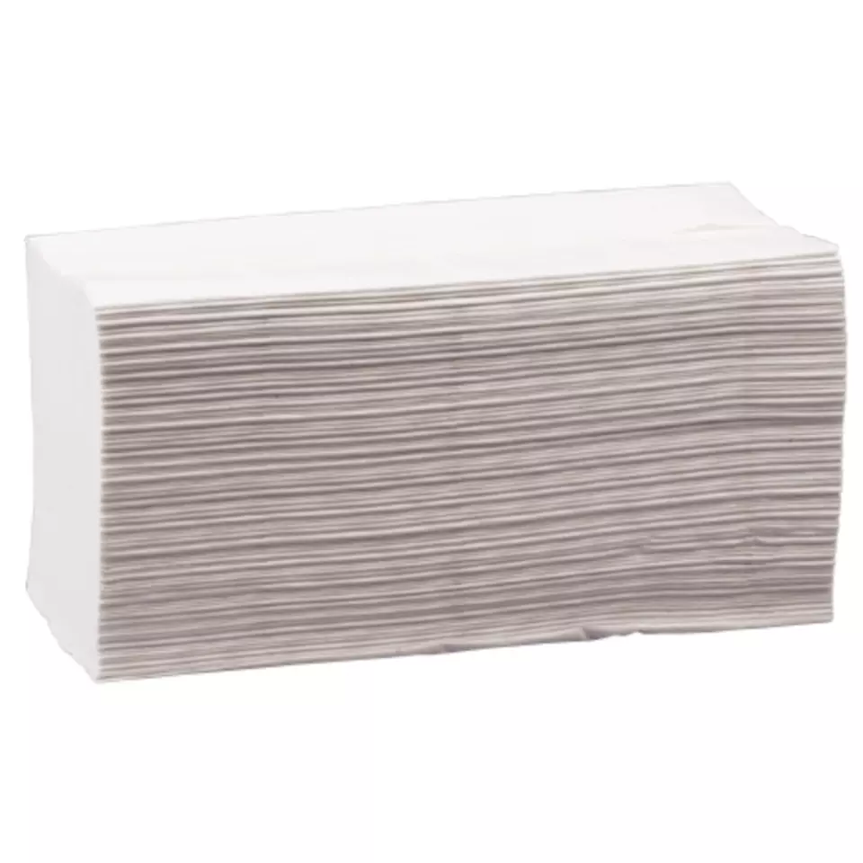 Abena 6115, Interfold Paper Towel 3-Ply 22x32cm White, image 1, gallery thumbnail