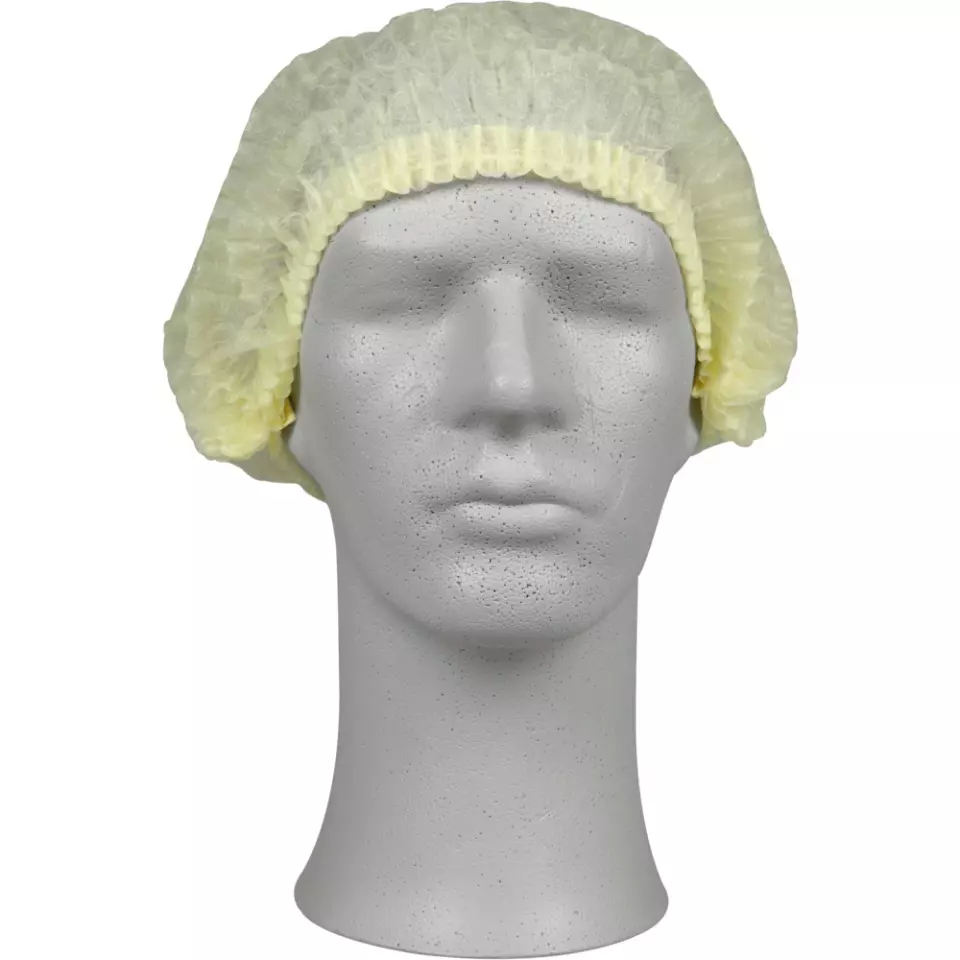 Abena 1999915224, Hair Cover Clip Yellow XL, image 1, gallery thumbnail