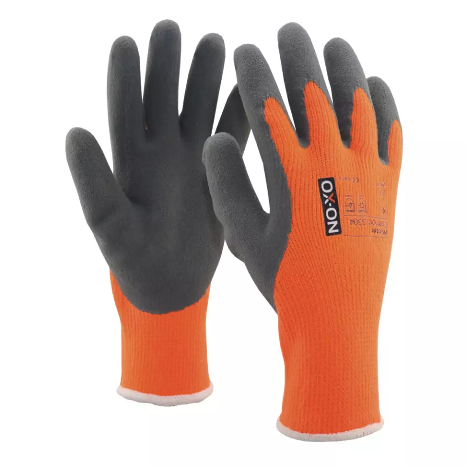 OX-ON 91898, Winter Grip CE Gloves, Size 8, image 1, gallery thumbnail