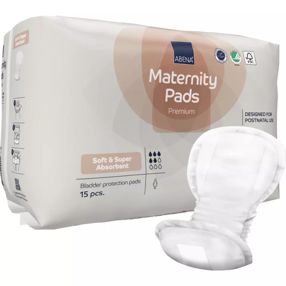Abena 1000022654, Maternity Pad 44x20 cm, image 1, gallery thumbnail