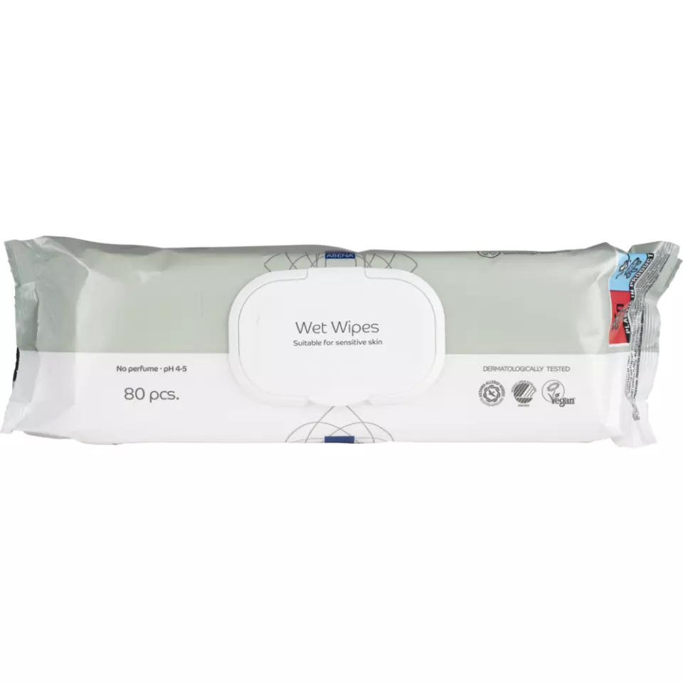 Abena 6595, Unscented Wet Wipe 20x27cm, image 1, gallery thumbnail